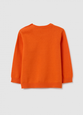 OVS Kids Pulover Orange Baieti 9-36 Luni [1]