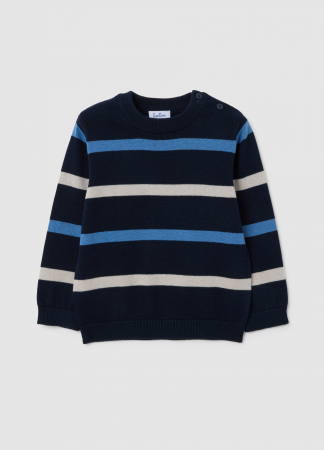 Tricotaje - OVS Kids Pulover Stripes Baieti 9-36 Luni