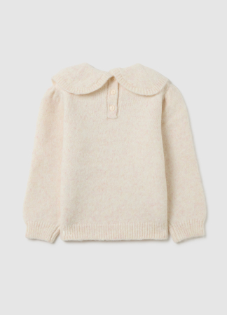 OVS Kids Pulover Vanilla Cream Fete 9-36 Luni [1]