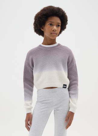 Tricotaje - OVS Kids Pulover Violet/White Fete 10-15 Ani
