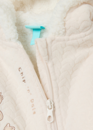 OVS Kids Salopeta Beige Melange Baieti 0-9 Luni [3]