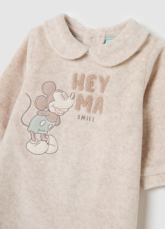 OVS Kids Salopeta Beige Melange Baieti 0-9 Luni [2]