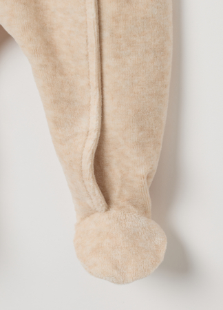 OVS Kids Salopeta Beige Melange Baieti 0-9 Luni [3]