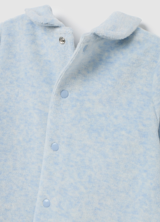 OVS Kids Salopeta Light Blue Melange Baieti 0-9 Luni [3]