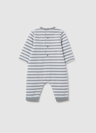 OVS Kids Salopeta Lucent White Baieti 0-9 Luni [1]
