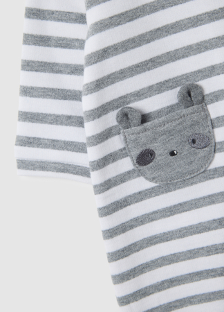 OVS Kids Salopeta Lucent White Baieti 0-9 Luni [2]