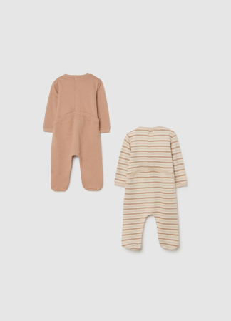 OVS Kids Salopeta-Pijama Roz/Pudra Baieti 9-36 Luni [1]