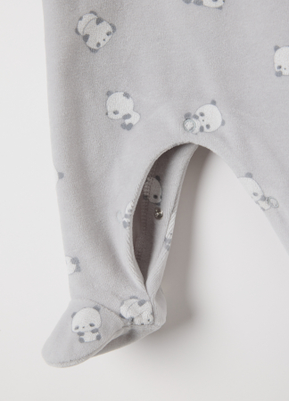 OVS Kids Salopeta-Pijama Ultimate Gray Baieti 9-36 Luni [3]