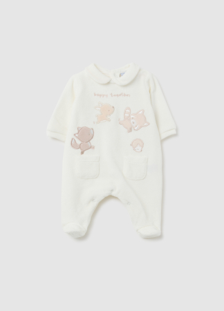 Body si Salopete - OVS Kids Salopeta Snow White Baieti 0-9 Luni
