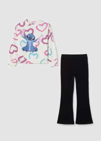 FETE - OVS Kids Set Hanorac+Jogger Blanc De Blanc Fete 3-10 Ani