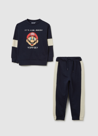 Seturi - OVS Kids Set Hanorac+Jogger Dark Sapphire  Baieti 3-10 Ani