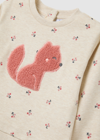 OVS Kids Set Sport Beige Melange Fete 9-36 Luni [2]