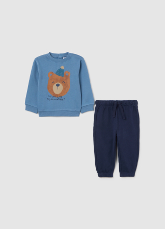 BAIETI - OVS Kids Set Sport Coronet Blue Baieti 9-36 Luni