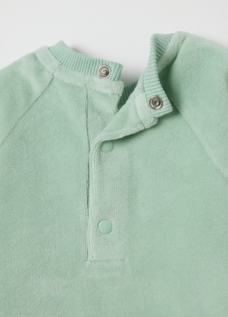 OVS Kids Set Tricou + Pantaloni Aqua Foam Baieti 0-9 Luni [3]