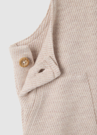 OVS Kids Set Tricou + Pantaloni Beige Melange Baieti 0-9 Luni [2]