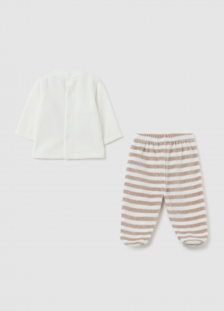OVS Kids Set Tricou + Pantaloni Snow White Baieti 0-9 Luni [1]