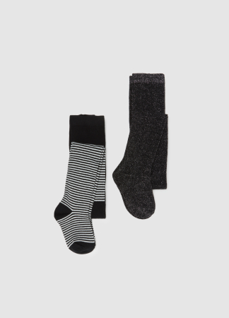 Accesorii - OVS Kids Strampi Black-Striped White Fete 3-10 Ani