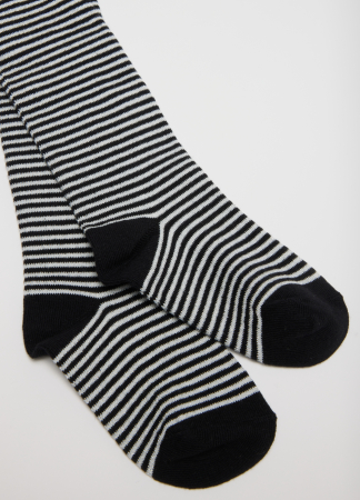 OVS Kids Колготки Для Девочек Black-Striped White 3-10 Лет [1]