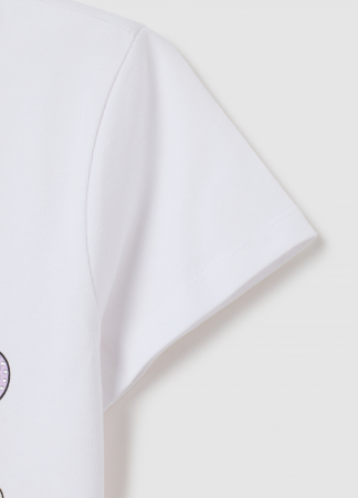 OVS Kids Tricou Bright White Fete 3-10 Ani [3]