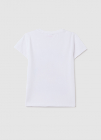 OVS Kids Tricou Bright White Fete 3-10 Ani [1]