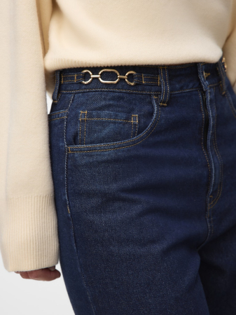 Vero Moda Blugi Indigo Bottom Wide Femei [2]