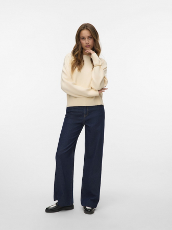 Wide Leg - Vero Moda Blugi Indigo Bottom Wide Femei
