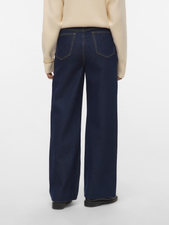 Vero Moda Blugi Indigo Bottom Wide Femei [3]