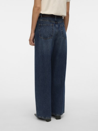 VERO MODA Blugi Dark Blue Denim Rae Femei [4]