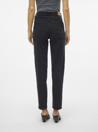 Vero Moda Женские Джинсы Тёмные Серые TESSA Mom [4]