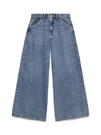 JEANS - VERO MODA Blugi Medium Blue Denim Annet Wide Femei