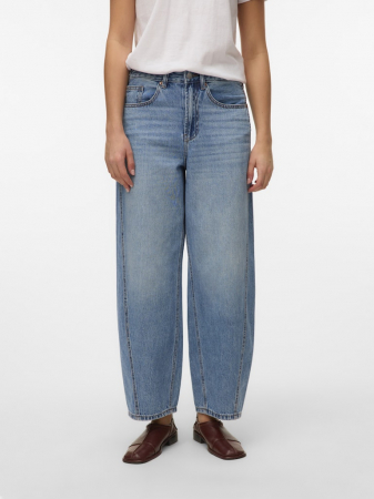 FEMEI - Vero Moda Blugi Navy ZELDA Barrel Femei
