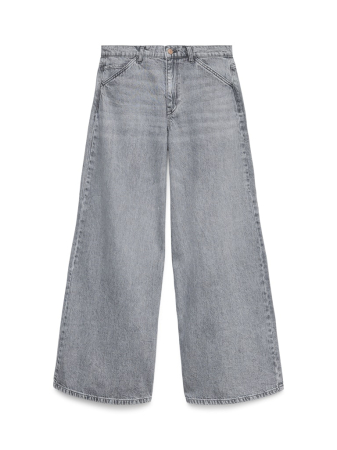 Boyfriend - VERO MODA Blugi Medium Grey Denim Annet Wide Femei