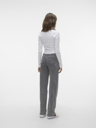 Vero Moda Blugi Gri Deschis TESSA Wide Femei [2]