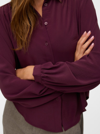 Vero Moda Рубашка Bordo  [3]