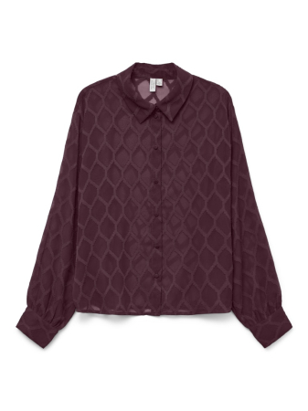 Camasi - VERO MODA Camasa Bordo  Femei