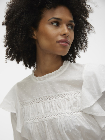 Vero Moda Camasa Alba  Femei [3]