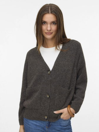 VERO MODA Женский Кардиган Chocolate Torte  [1]