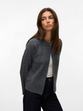 VERO MODA Cardigan Dark Grey Melange  Femei [2]