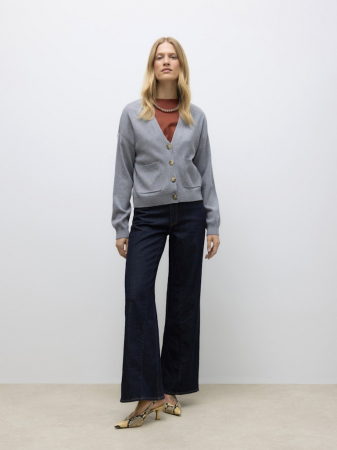 FEMEI - Vero Moda Cardigan Gri Deschis  Femei