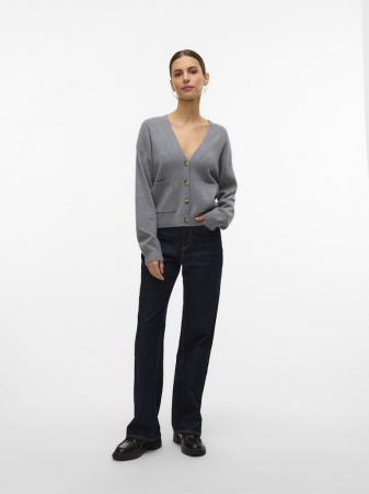 Vero Moda Cardigan Gri Deschis  Femei [2]