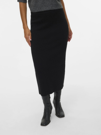 VERO MODA Fusta Neagra  Femei [1]