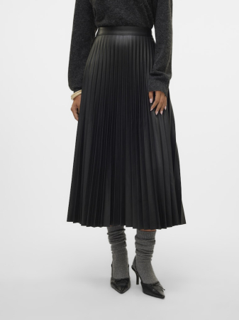 VERO MODA Fusta Neagra  Femei [2]