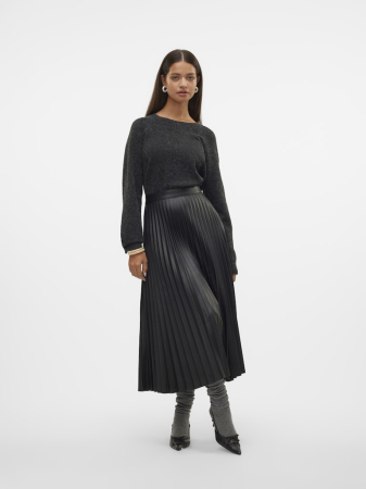 Fuste - VERO MODA Fusta Neagra  Femei