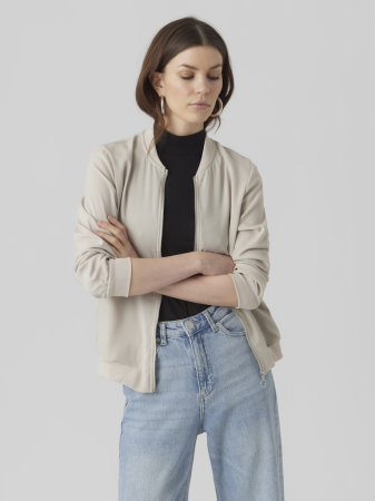 Vero Moda Geaca Bej  Femei [1]