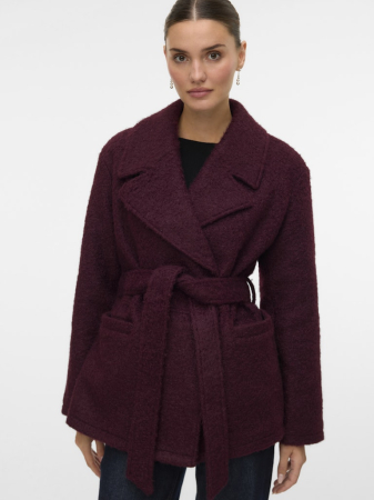 VERO MODA Palton Bordo  Femei [1]