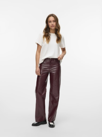 IMBRACAMINTE - VERO MODA Pantaloni Bordo  Femei