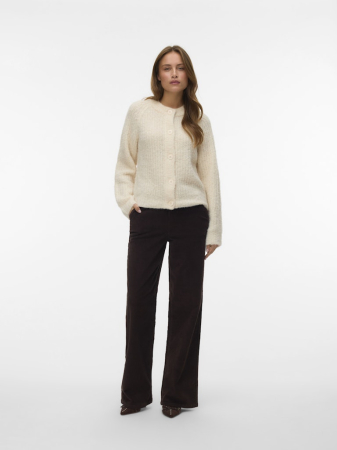 FEMEI - VERO MODA Pantaloni Chocolate Torte Wide Femei