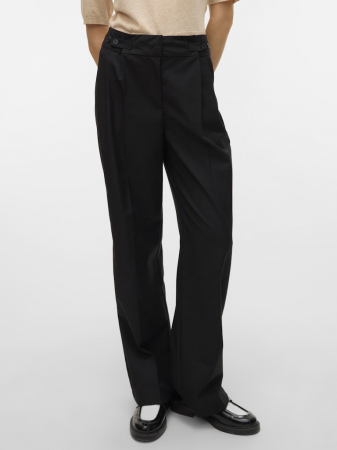 Vero Moda Pantaloni Negri Straight Femei [3]