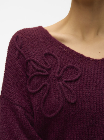 Vero Moda Свитер Bordo  [3]