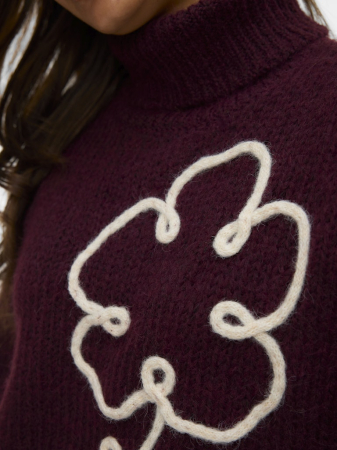 VERO MODA Pulover Bordo  Femei [2]